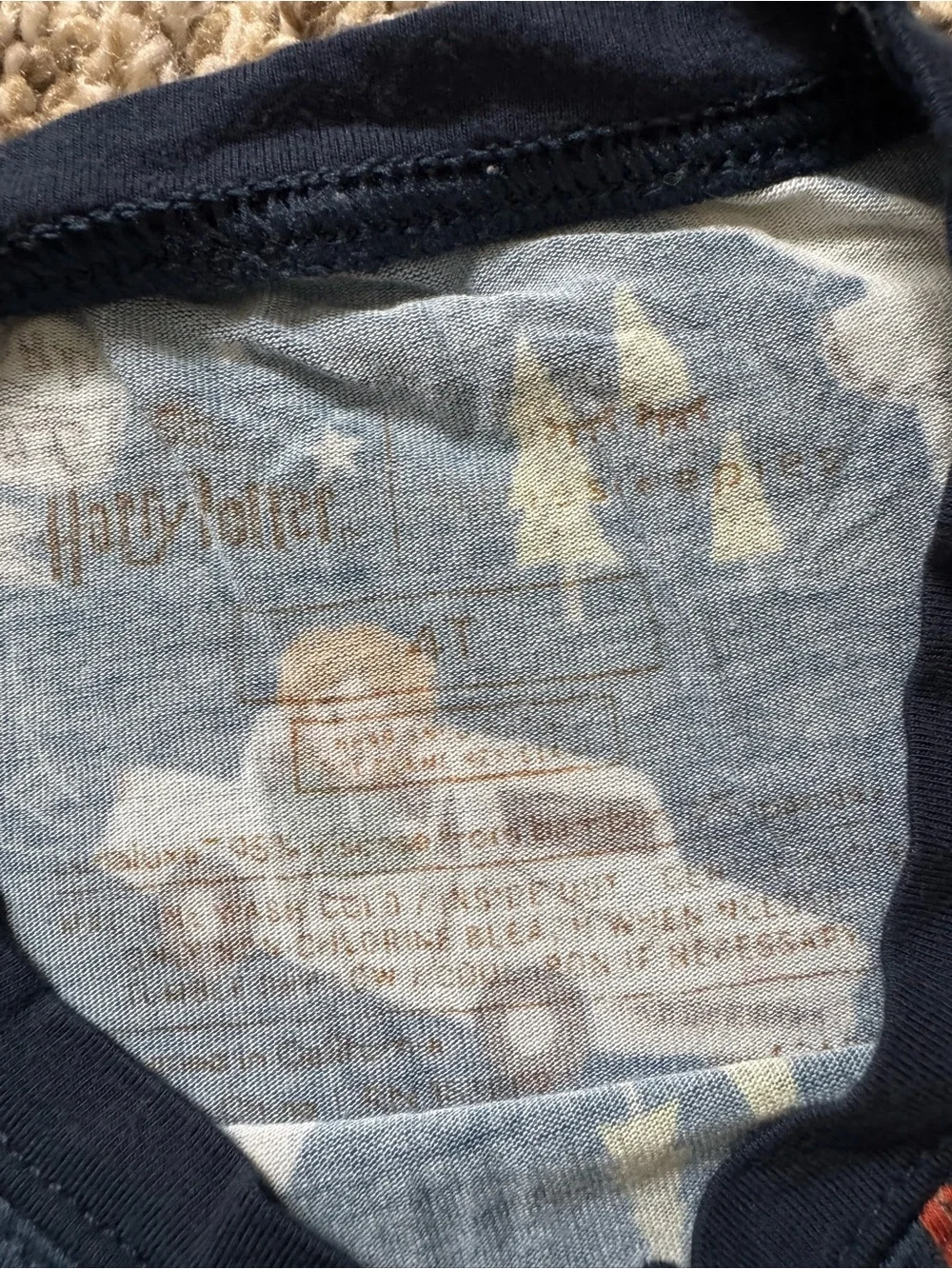 Little Sleepies Evening at Hogwarts two-piece pajama set, 4T